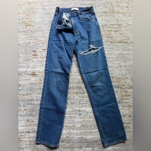 Abercrombie & Fitch Women's Blue High Rise Jeans